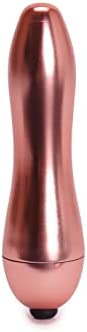 Ann Summers - Battery Operated Contoured Curvy Bullet Vibrator, Small Waterproof Vibrator with Curved Shape, 4 Vibration Settings, 3 Speed Sex Toy - Rose Gold