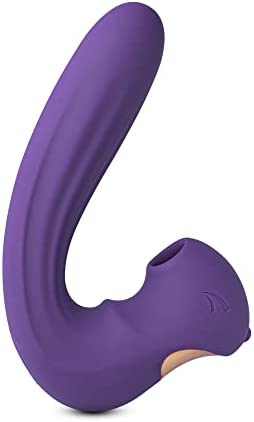BeHorny Clitoris Sucker Vibrator with G-Spot Vibrator, 10 Speeds Rechargeable