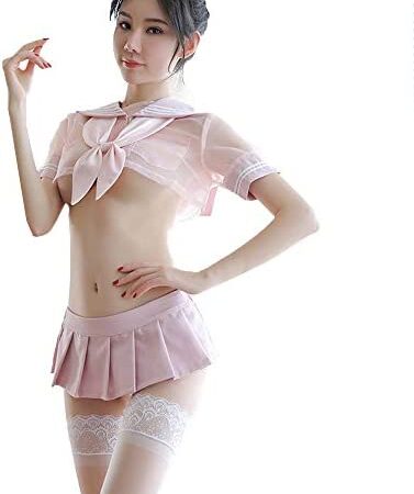 Kadila Japanese Schoolgirl Lingerie Set Uniform Cosplay Costumes Lolita Anime Sailor Outfits Shirt with Pleated Skirt