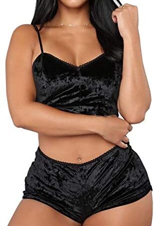 Nensiche Women's 2 Pieces Swimsuits Tie-Dye Print Sleeveless Sling Tank Tops and High Waist Shorts Bottoms Bathing Suits Bikini Set