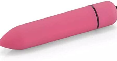 New 2023 10 Speed Waterproof Mini Bullet Vibrator, Powerful Mini Silver Bullet. Heatop Quality Sex Toys, Dildos & Vibrators (Rosy Red)