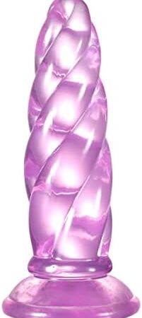 Super Long Thick Anal Beads Anal Plug Thread Large Butt Plug Dildos for Man Woman and Couples Sex Toys (Purple)