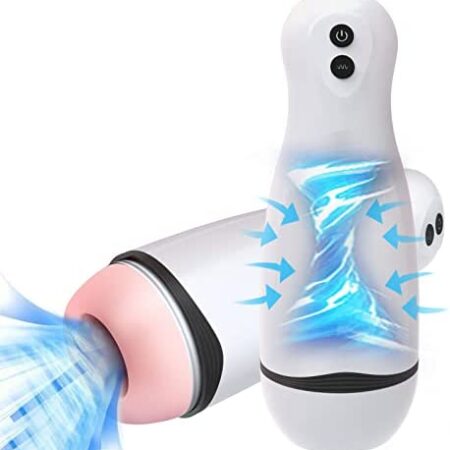 Automatic Male Masturbator Cup for Penis Stimulation, Male Sucking Masturbator Cup, Sex Toys for Men with 10 Vibrating Modes Electric Male Masturbator Cup Penis Trainer for Men