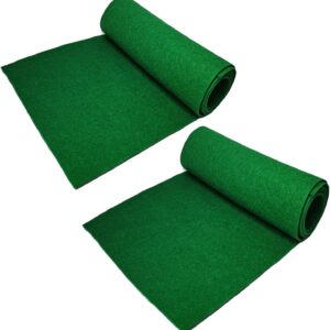 PINVNBY Reptile Carpet Lizards Bedding Pet Cage Mat Supplies Geckos Terrarium Substrate Liner for Chamelon Bearded Dragon Turtles Iguana Snakes 2PCS (green)