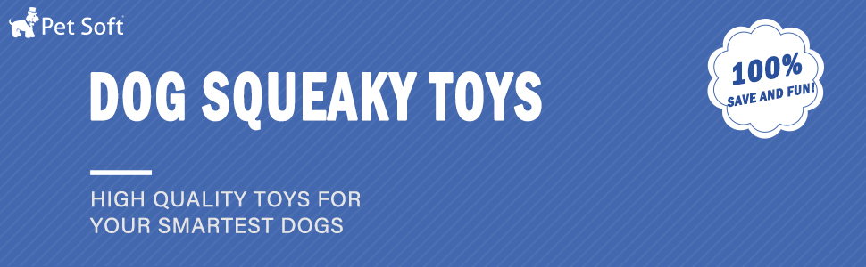 squeaky dog toys