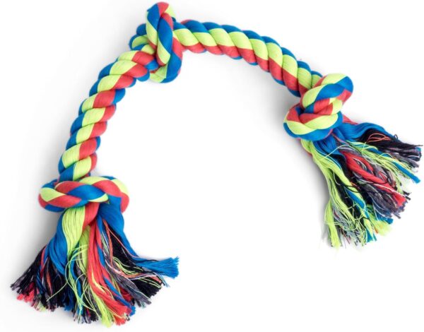 Petface Toyz Triple Knot Rope Dog Toy, Small