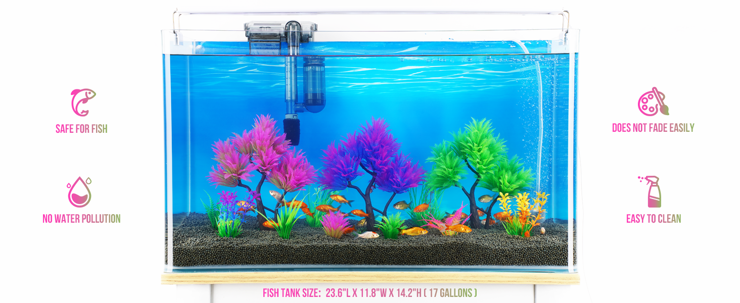 Aquarium Tree Plant Decorations