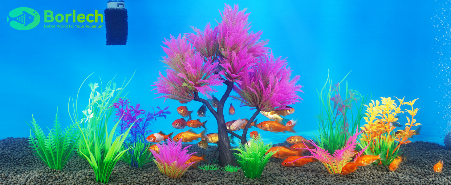 Aquarium Tree Plant Decorations