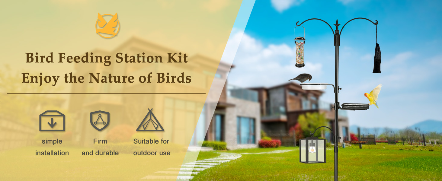 bird feeding station kit