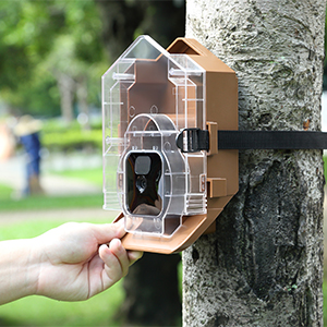 Wasserstein Bird Feeder Smart Camera Case Compatible with Ring, Blink, and Wyze Cam Bird Feeder