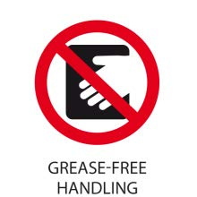 grease-free handling