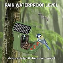 Waterproof bird camera