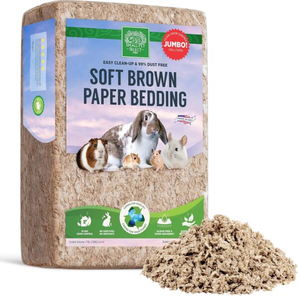 SMALL PET SELECT Natural Paper Bedding, 178 L