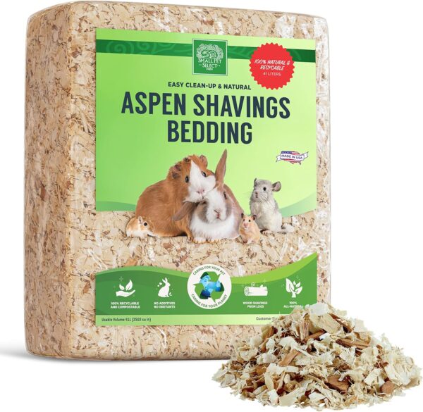 SMALL PET SELECT Aspen Bedding - 41 Litre