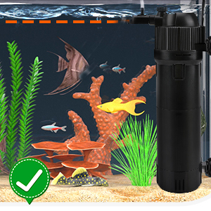 Interpet Internal Aquarium Fish Tank PF1 Power Filter