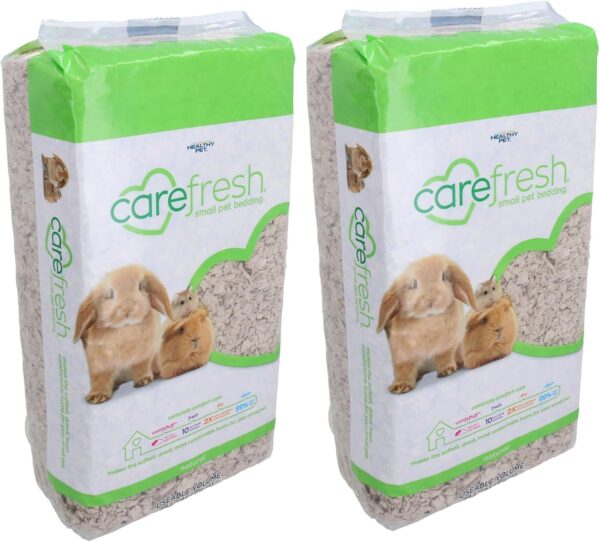 AB Tools 2Pk Natural 14L Quality Pet Small Animal Cage Bedding 99% Dust Free