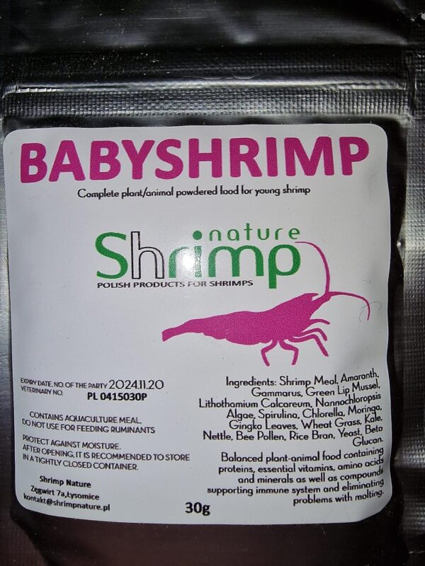 Babyshrimp Shrimp Nature, Supplementary Shrimp Food