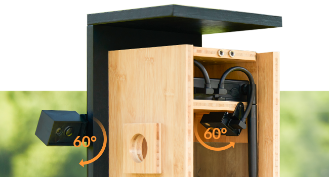 Birdfy Nest- Smart Bird House with Dual Camera