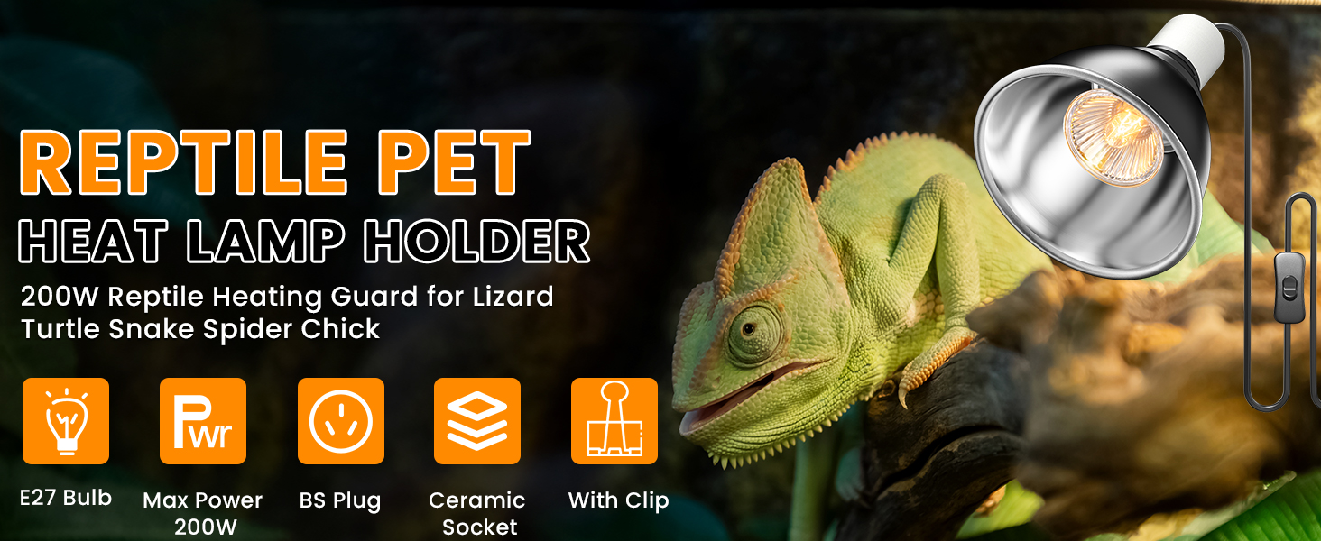 reptile heat lamp