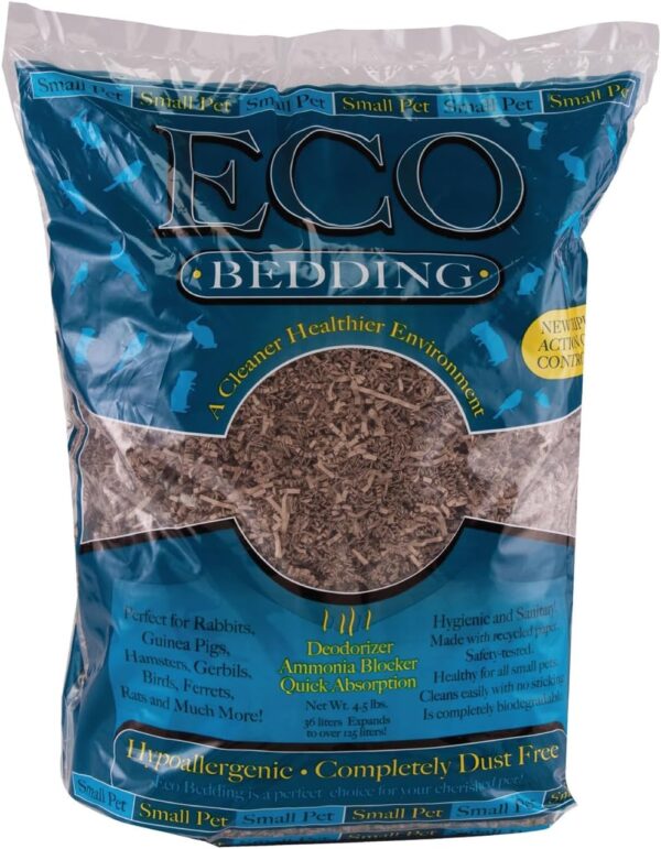 ECO BEDDING FiberCore, Dust Free Paper Bedding for Small Pets and Birds, Made in The USA (4.5)