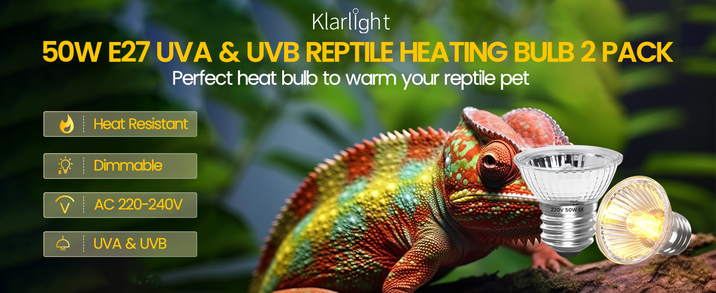 50w reptile heating bulb