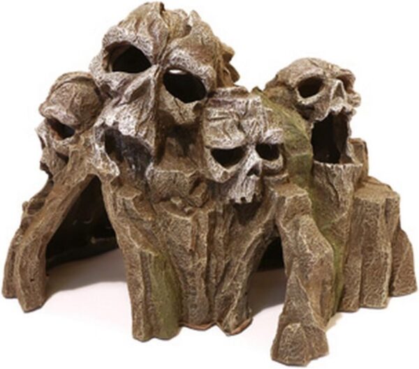 Rosewood Skull Mountain Aquarium Decor, Medium